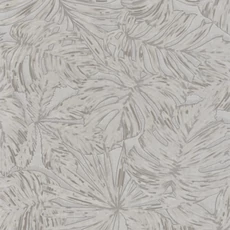 Kép 1/3 - Casadeco Pálmalevél mintás szürke vinyl tapéta Granada Gris 53 cm X 10 m