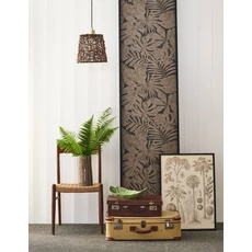 Kép 3/3 - Casadeco Pálmalevél mintás sárga vinyl tapéta Granada Jaune 53 cm X 10 m