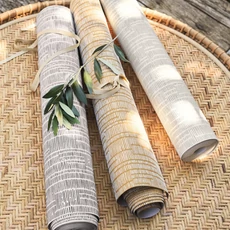 Kép 3/3 - Casadeco vonal mintás sötétszürke vlies tapéta Capri Reglisse 53 cm X 10 m