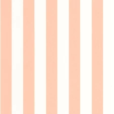 Kép 1/3 - Casadeco Csíkos klasszikus barack vlies tapéta Olympe Melon 53 cm X 10 m