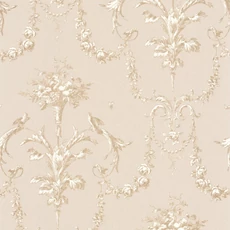 Kép 1/3 - Casadeco Klasszikus ornamentikás bézs vlies tapéta Corne D'Abondance Beige Ficelle 53 cm X 10 m