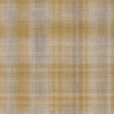 Kép 1/3 - Casadeco Skótkockás szövethatású barna vinyl tapéta Tartan Beige Cognac 53 cm X 10 m