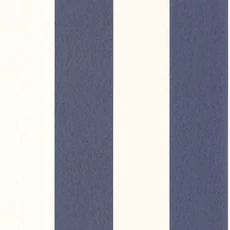 Kép 1/3 - Casadeco Vastag csíkos klasszikus kék vlies tapéta Bruges Marine 53 cm X 10 m