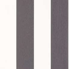 Kép 1/3 - Casadeco Vastag csíkos klasszikus fekete-fehér vlies tapéta Bruges Charbon 53 cm X 10 m