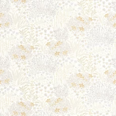 Kép 1/3 - Casadeco Elegáns virág mintás bézs vlies tapéta Flowered Grove Naturel 53 cm X 10 m