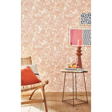 Kép 3/3 - Casadeco Egzotikus levélmintás sárga vinyl tapéta Napa Valley Melon 53 cm X 10 m