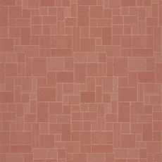 Kép 1/3 - Casadeco Geometriai mintás modern piros vlies tapéta Kensai Rouge Carmin 53 cm X 10 m