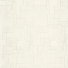 Kép 1/3 - Casadeco Geometriai mintás modern törtfehér vlies tapéta Kensai Blanc Polaire 53 cm X 10 m