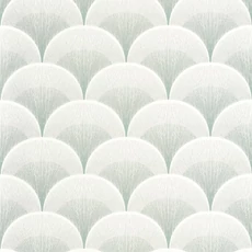 Kép 1/3 - Casadeco Elegáns art deco mandulazöld vlies tapéta Broadway Vert Amande 53 cm X 10 m