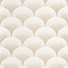 Kép 1/3 - Casadeco Elegáns art deco bézs-arany vlies tapéta Broadway Beige Lin 53 cm X 10 m