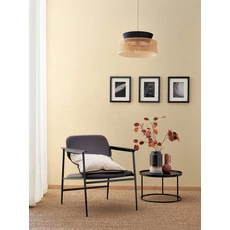 Kép 3/3 - Casadeco Texturált sárgás bézs vinyl tapéta Empreinte Beige Pierre 53 cm X 10 m