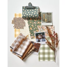 Kép 3/3 - Casadeco Színes bogyós romantikus zöld vlies tapéta Cherry Vert/Nude 53 cm X 10 m