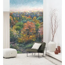 Kép 2/2 - Casadeco Színes erdő tájkép vlies poszter tapéta Indian Summer 200 cm X 2,5 m