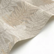 Kép 2/3 - Casadeco Páfrány mintás barna vinyl tapéta Yosemite Naturel 53 cm X 10 m