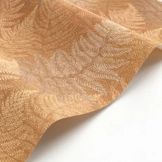 Kép 2/3 - Casadeco Páfrány mintás aranysárga vinyl tapéta Yosemite Jaune Ocre 53 cm X 10 m