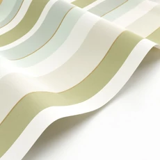 Kép 2/3 - Casadeco Modern csíkos zöld vinyl tapéta Venice Beach Venice Beach 53 cm X 10 m