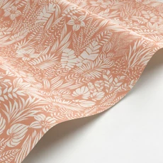 Kép 2/3 - Casadeco Egzotikus levélmintás sárga vinyl tapéta Napa Valley Melon 53 cm X 10 m