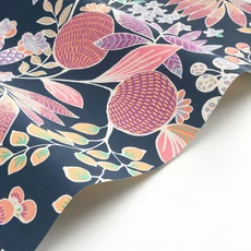 Kép 2/3 - Casadeco Vidám botanikai mintás színes vinyl tapéta Palm Springs Tutti Frutti 53 cm X 10 m