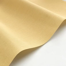 Kép 2/3 - Casadeco Szövethatású sárga mosható vinyl tapéta Denim Jaune Citron 53 cm X 10 m