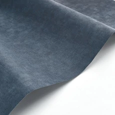 Kép 2/3 - Casadeco Texturált sötétkék vinyl tapéta Empreinte Bleu Encre 53 cm X 10 m