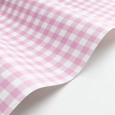 Kép 2/3 - Casadeco Apró kockás lila vlies tapéta Vichy Lilas 53 cm X 10 m