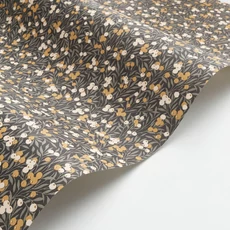 Kép 2/3 - Casadeco Színes bogyós romantikus fekete-bézs vlies tapéta Cherry Noir/Beige 53 cm X 10 m