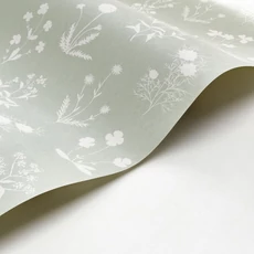 Kép 2/3 - Casadeco Pitypangos romantikus zöld vlies tapéta Herbier Vert Aloe 53 cm X 10 m