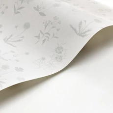 Kép 2/3 - Casadeco Pitypangos romantikus szürkés kék vlies tapéta Herbier Bleu Grise 53 cm X 10 m