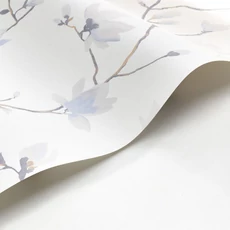 Kép 2/3 - Casadeco Magnóliás szürke vlies tapéta Florescence Suzhou Gris Bleute 53 cm X 10 m