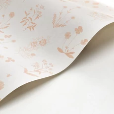 Kép 2/3 - Casadeco Pitypangos romantikus rózsaszín-bézs vlies tapéta Herbier Rose Nude 53 cm X 10 m