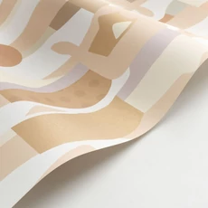 Kép 2/3 - Casadeco Divatos bézs vlies tapéta elegáns női mintával Fashion Week Pastel 53 cm X 10 m