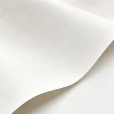 Kép 2/3 - Casadeco Geometriai mintás modern törtfehér vlies tapéta Kensai Blanc Polaire 53 cm X 10 m