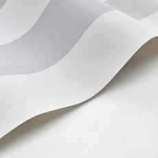 Kép 2/3 - Casadeco Vastag csíkos klasszikus szürke vlies tapéta Bruges Gris Perle 53 cm X 10 m