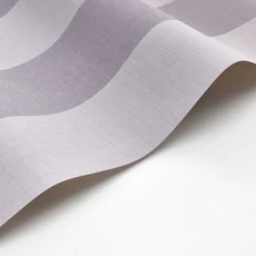 Kép 2/3 - Casadeco Szövethatású széles csíkos szürke vinyl tapéta Williamsburg Rayure Gris 53 cm X 10 m