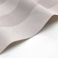 Kép 2/3 - Casadeco Szövethatású széles csíkos szürkés barna vinyl tapéta Williamsburg Rayure Taupe 53 cm X 10 m