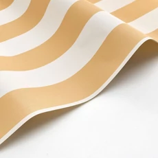 Kép 2/3 - Casadeco Klasszikus napsárga csíkos vinyl tapéta Baltic Rayure Safran 53 cm X 10 m