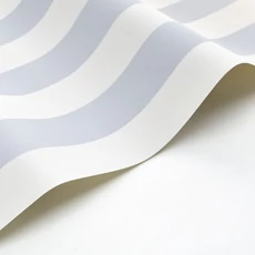 Kép 2/3 - Casadeco Klasszikus kék csíkos vinyl tapéta Baltic Rayure Bleu/Blanc 53 cm X 10 m