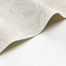 Kép 2/3 - Casadeco Pálmalevél mintás fehér vinyl tapéta Granada Blanc 53 cm X 10 m