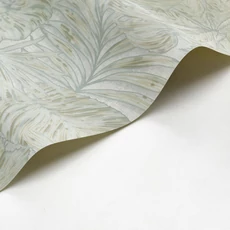 Kép 2/3 - Casadeco Pálmalevél mintás halványzöld vinyl tapéta Granada Vert D'eau 53 cm X 10 m