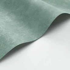 Kép 2/3 - Casadeco Elegáns kékes zöld vlies tapéta kőhatású mintázattal Prague Stone Uni Vert Topaze 53 cm X 10 m