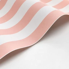 Kép 2/3 - Casadeco Csíkos klasszikus barack vlies tapéta Olympe Melon 53 cm X 10 m