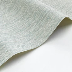 Kép 2/3 - Casadeco Vászon hatású kék vinyl tapéta Volie De Lin Bleu Nuage 53 cm X 10 m