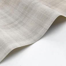 Kép 2/3 - Casadeco Skótkockás szövethatású bézs vinyl tapéta Tartan Beige Laine 53 cm X 10 m