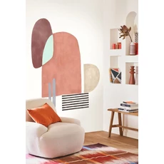 Kép 2/2 - Casadeco Absztrakt mintás natúr színösszeállítású vlies poszter tapéta Gelato Peach 200 cm X 2,5 m