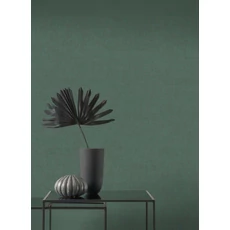 Kép 3/3 - Casadeco Texturált kékes zöld vinyl tapéta Empreinte Vert Canopee 53 cm X 10 m