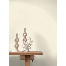 Kép 3/3 - Casadeco Texturált fehér-bézs vinyl tapéta Empreinte Beige Ivoire 53 cm X 10 m