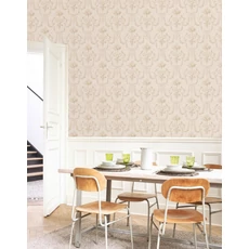 Kép 3/3 - Casadeco Klasszikus ornamentikás bézs vlies tapéta Corne D'Abondance Beige Ficelle 53 cm X 10 m