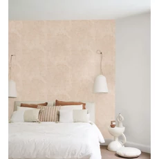 Kép 3/3 - Casadeco 3D hatású modern vonalmintás bézs vlies tapéta Jardin Des Pierres Beige Sable 53 cm X 10 m