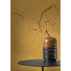 Kép 2/3 - Casadeco Kopottas fal hatású modern mézsárga vlies tapéta 1930 Jazz Miel 53 cm X 10 m