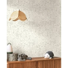 Kép 3/3 - Casadeco Erdő mintás pasztell szürke vlies tapéta Poetic Forest Gris Duvet 53 cm X 10 m